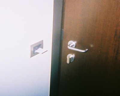 Room electricity requires a key-card to be inserted in order to operate.